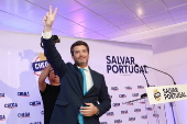 Legislatives/Chega: Andre Ventura in Guarda