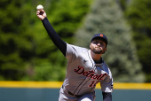 MLB: Detroit Tigers at Colorado Rockies