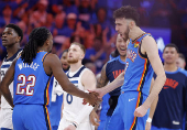 NBA: Playoffs-Minnesota Timberwolves at Oklahoma City Thunder