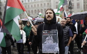 Solidarity protest for Palestine in Bucharest