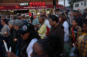 The fifth anniversary of the murder of George Floyd in Minneapolis, U.S.