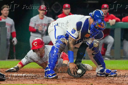 MLB: Cincinnati Reds at Kansas City Royals