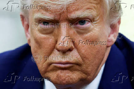 FILE PHOTO: U.S. President Donald Trump meets South African President Cyril Ramaphosa at the White House