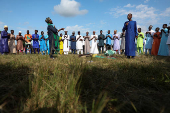 Muslims celebrate the first day of Eid al-Adha in Lagos
