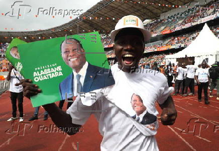 Ivorian presidential party congress in Abidjan