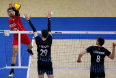 FIVB Volleyball Men's Nations League - Argentina vs Iran