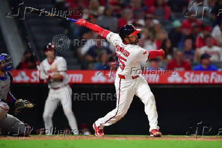 MLB: Texas Rangers at Los Angeles Angels