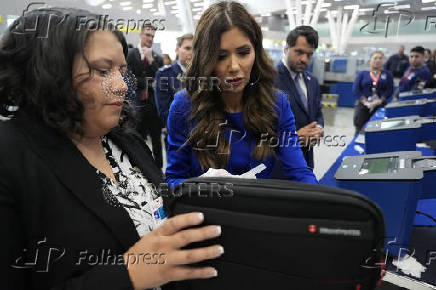 U.S. Homeland Security Secretary Kristi Noem visits Chile