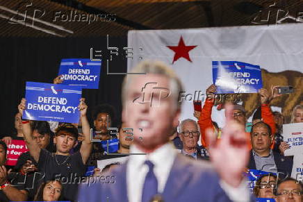 California Governor Newsom speaks on Trump's gerrymandering attempts