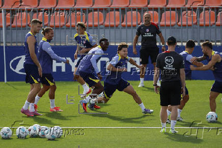 Entrenamiento del Atlético de Madrid