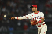 MLB: San Francisco Giants at Los Angeles Angels