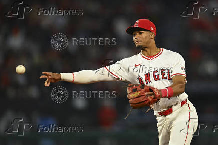 MLB: San Francisco Giants at Los Angeles Angels
