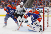 NHL: Stanley Cup Playoffs-Los Angeles Kings at Edmonton Oilers