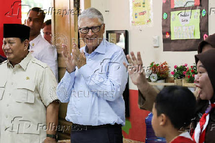 Bill Gates visits Jakarta