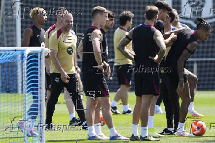 Entrenamiento del FC Barcelona