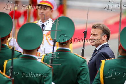 French President Emmanuel Macron visits Vietnam