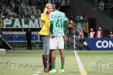 Partida entre Palmeiras (BRA) e Sporting Cristal (PER)