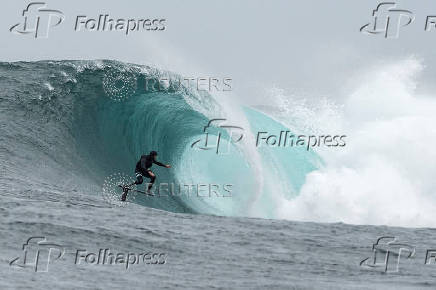 Big wave surfing in Cape Town, South Africa