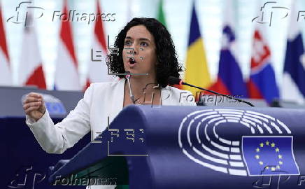 European Parliament session in Strasbourg