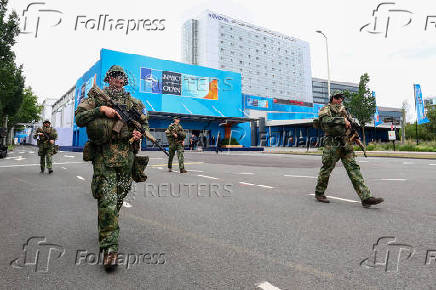 Preparations ahead of NATO summit in The Hague