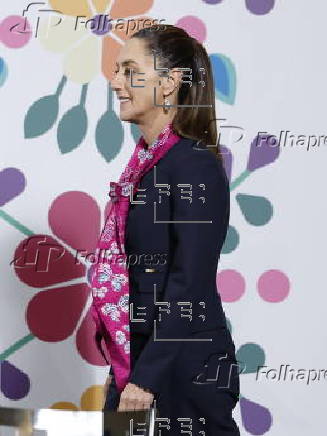 Rueda de prensa diaria de Claudia Sheinbaum en México