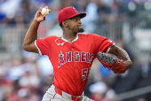 MLB: Los Angeles Angels at Atlanta Braves
