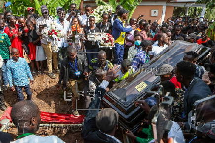 Funeral of Kenyan blogger Albert Ojwang who died in police custody