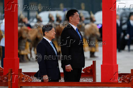 Japan's Emperor Naruhito and Empress Masako visit Mongolia
