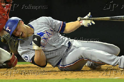 MLB: Texas Rangers at Los Angeles Angels