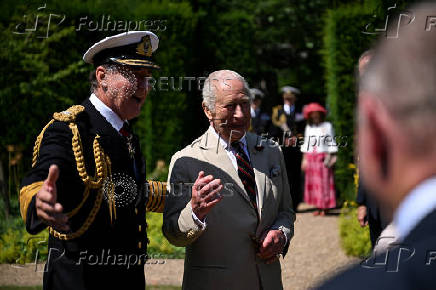Britain's King Charles visits Walmer Castle