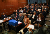 Hearing to formally initiate a criminal investigation into Conexion Ganadera, in Montevideo