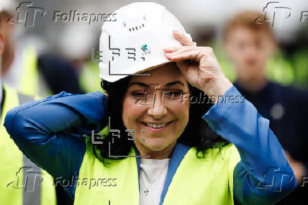 German Economy Minister Katherina Reiche visits Leuna Chemical Complex