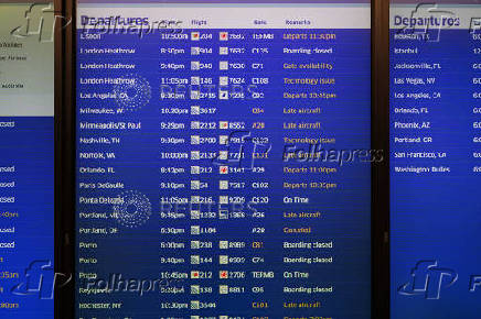 United Airlines system outage grounds flights at Newark Liberty International Airport