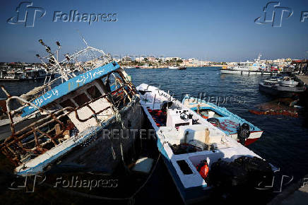 Aftermath of migrant shipwreck off Italy's Lampedusa island