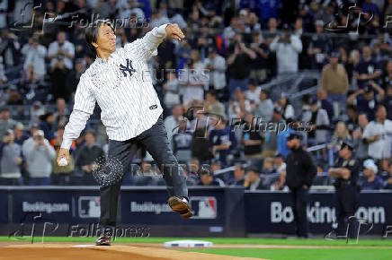 MLB: Playoffs-Toronto Blue Jays at New York Yankees