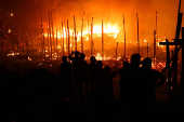 Incêndio atinge 600 casas em Manaus