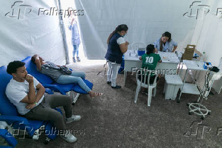 Prefeitura de SP abre tenda na zona leste para atender suspeitas de dengue