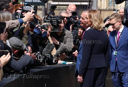 Swearing-in of Reform UK MP Sarah Pochin at parliament in London