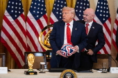 FIFA Task Force meeting in the East Room of the White House