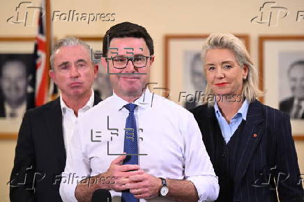 Post-election press conference at Parliament House