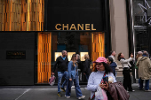 European fashion stores in New York as Trump threatens tariffs on trade with European Union