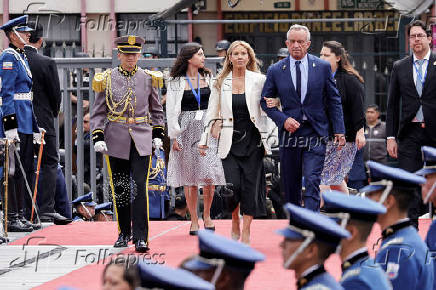 The inauguration of Ecuador's President Daniel Noboa, in Quito