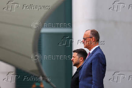 Ukraine's President Zelenskiy visits Germany