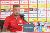 Soccer friendly international - Poland's press conference