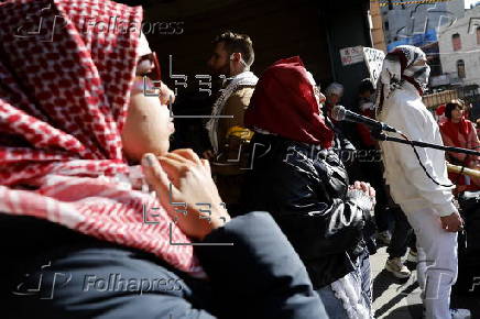 Pro-Palestine rally for Gaza in Melbourne