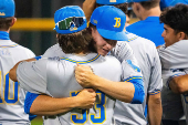 NCAA Baseball: College World Series-Arkansas v UCLA