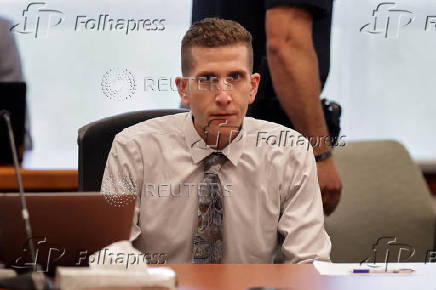 Brian Kohberger, charged in the murders of four University of Idaho students, appears at the Ada County Courthouse, in Boise