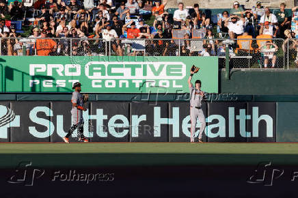 MLB: San Francisco Giants at Athletics