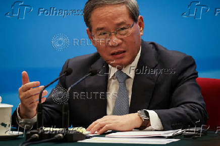 FILE PHOTO: Chinese Premier Li Qiang in Beijing