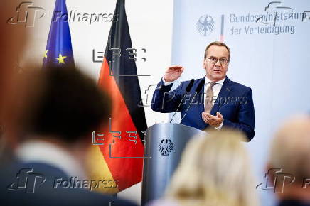 German cabinet meets at Defense Ministry in Berlin